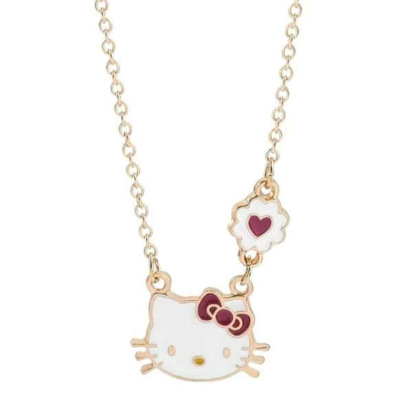 Hello Kitty Pendant Chain Necklace Lot of 3 - Picture 3 of 5